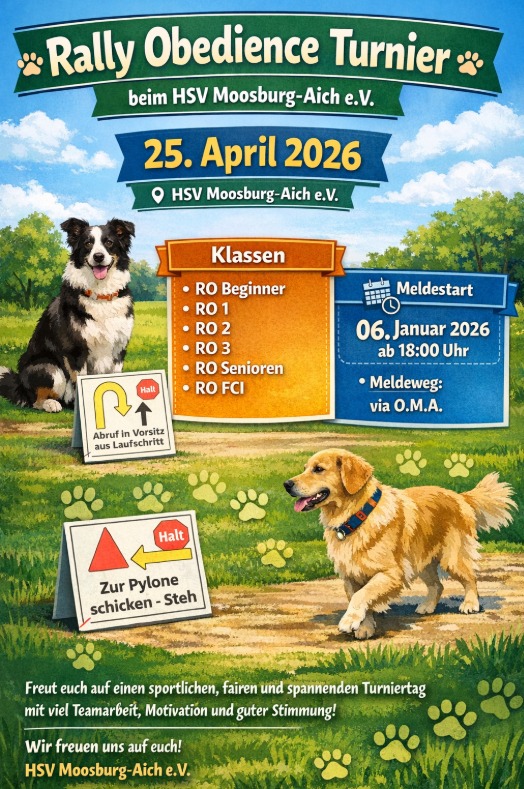 Rally Obedience Turnier