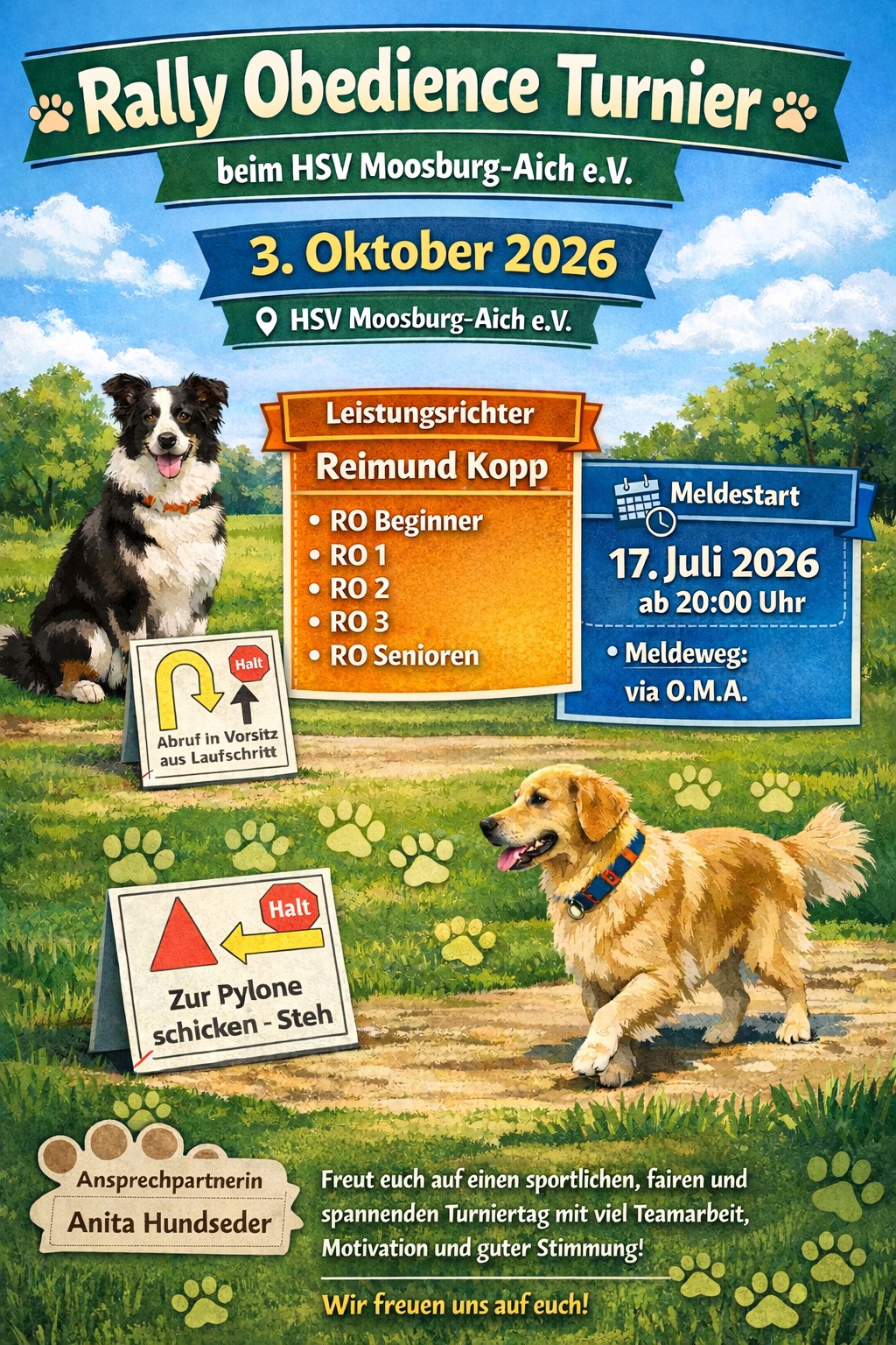 Rally Obedience Turnier