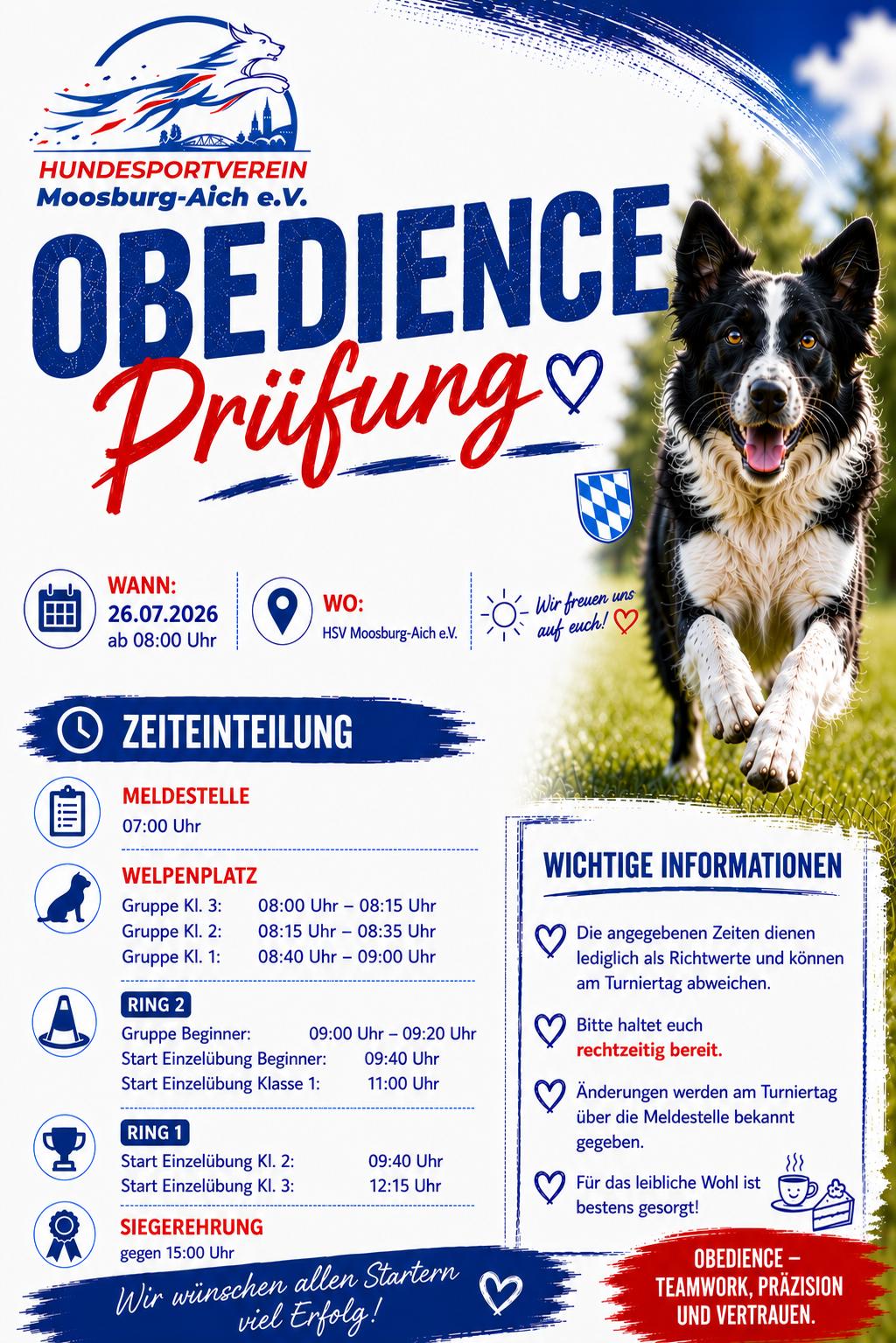 Obedience Prüfung