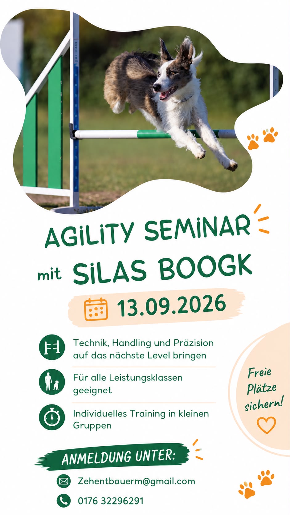 Silas Boogk - Agility Seminar
